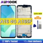 BackShell Screen Samsung Galaxy A16 4G 5G LCD Display Touch Screen Digitizer Assembly Galaxy A16 5G Screen Replacement Bangladesh (New)
