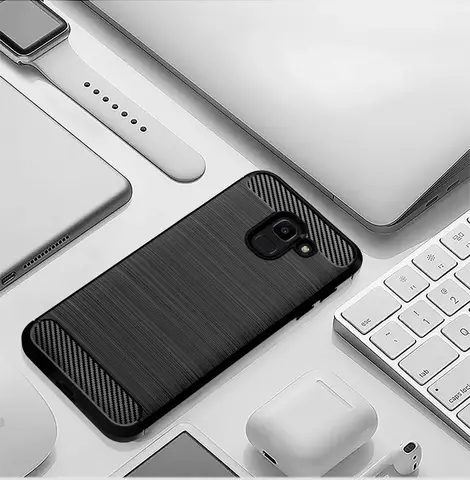 S5b56b960ca084554901ca069b5ef1ef3m_480x480q75 Carbon Fiber Case Samsung Galaxy J5 J3 J7 J2 Pro J4 J6 Prime J8 A7 A9 A6 A8 Plus 2018 A3 A5 2017 Silicone Case Cover Funda (New) - Image 1