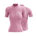 Women Stylish Simplicity Cycling Jersey Bicycle Team Racing Clothing Female Colorful Short Sleeve Quick Dry Bicycle Riding Shirt (New)