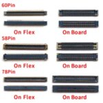 LCD Display Screen Flex FPC Connector Samsung A01 A21 A50 A70 A80 Plug On Board Bangladesh (New)