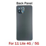 Xiaomi 11 Lite 4G 5G Back Battery Glass Cover Rear Panel Door Housing Case With Camera Lens Bangladesh (New)