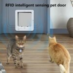 Smart RFID Induction Door Can Control The Direction Of Entry And Exit Pet Door Intelligent Pet Door Cat Hole (New)