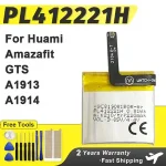 220mAh PL412221H Battery Huami Amazafit GTS A1913 A1914 Smart Watch Brand BackShell Bateria 412221 + Free Tools Bangladesh (New)