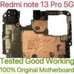 Original Unlocked Main Board For Redmi Note 13 Pro 5G Mainboard Motherboard Unlocked With Chips Circuits Flex Cable (New)