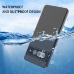 IP68 Waterproof Case Google Pixel 7 Heavy Duty Case Shockproof Dustproof Diving Cover Pixel 7 Pro Built in Screen Protector (New)