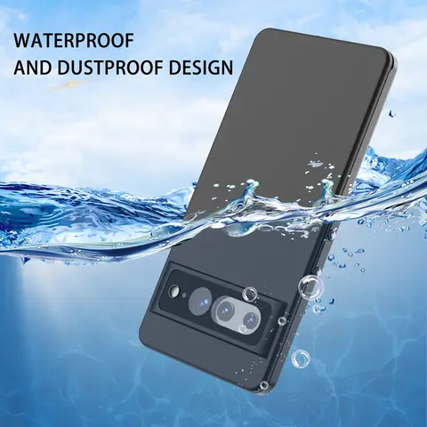 S5c9311f4745a4e85b5acbcca11c4db64V_480x480q75 IP68 Waterproof Case Google Pixel 7 Heavy Duty Case Shockproof Dustproof Diving Cover Pixel 7 Pro Built in Screen Protector (New) - Image 1