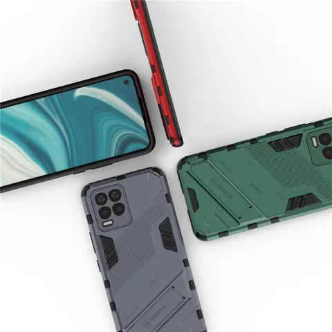 S5cb7fef256f342378150cb03aeb711eeT_480x480q75 Hard Armor Back Cover Oppo Realme 8 Pro Case Phone holder Bumper Full Cover Realme 8 Pro Case Realme 8 Real Me 8 Pro (New) - Image 1