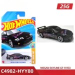 25G Original Hot Wheels Car 1/64 Diecast 70s Vs 90s Nissan Skyline GTR R33 Simulated Vehicle Model Toys for Boys Birthday Gift (New)