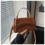 Crossbody Bag Small Tote Shoulder Bag Purse Solid Color Messenger Bag For Casual Outings Office Women Girls (New)