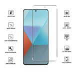 1-5PCS Glass Xiaomi Redmi Note 13 14 Pro Protective Tempered Glass on Redmi Note 14 12 11 10 9 Pro Plus 5G Screen Protector (New)
