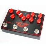 MOSKY RED FOX Overdrive Pedal Reverb Loop Station Musical Instruments Bass Pedal Clip Accessory Guitar Parts Effector 4-in-1 (New)