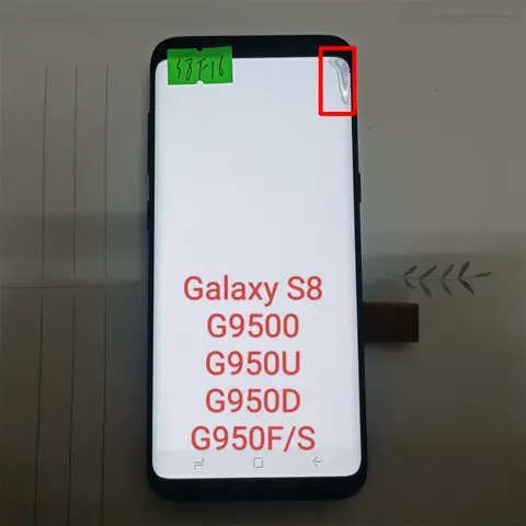 S5d3df1d716b04e87a623ac1ca3e38939d_480x480q75 AMOLED Is Originally Suitable for Galaxy S8 Defective Screen SM-G950 G950A G950U G950F/DS Old Touch Screen Digital Instrument (New) - Image 1