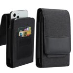 Cell Phone Pouch Nylon Holster Case with Belt Clip Cover Universal Belt Waist Bag iPhone 13 12 11 Pro Max Samsung Galaxy S22 Bangladesh (New)