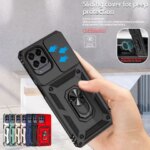 Samsung Galaxy M53 Case Slide Camera Armor Phone Case Samsung M53 M 53 53M 5G SM-M536S 67 Car Holder Ring Back Cover (New)