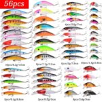Mixed Fishing Lures Kit Lure Set Wobbler Crankbaits Swimbait Minnow Hard Baits Spiners Carp Fishing Tackle (New)
