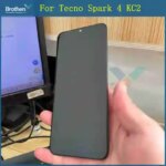 Tecno Spark 4 KC2 Spark4 LCD Display Touch Screen Digitizer Assembly Repair Parts Replacement With Frame (New)