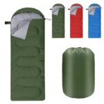 Camping Sleeping Bag Ultralight Waterproof 4 Season Warm Envelope Backpacking Sleeping Bags for Outdoor Traveling Hiking (New)