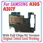 Samsung Galaxy A30S A307F Motherboard with chips For