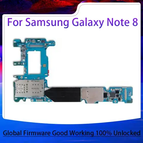 S5e05b35f6e29438dbb7b528f2351f8a2B_480x480q75 Good Tested 128G For Samsung Galaxy Note 8 N950F N950U N950FD 64G Eu Version Motherboard Unlocked SM-N950F SM-N950FD Logic Board (New) - Image 1