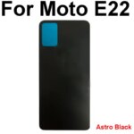 Rear Battery Door Housing Motorola MOTO E22 E22I E32 E32S Back Battery Housing Case Back Cover Parts (New)