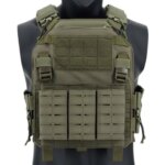 Tactical Vest With Triple Magazine Pouch Outdoor Hunting Plate Carrier Protective Adjustable Vest Airsoft Combat Equipment (New)