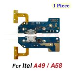 USB Charging Port Board Itel A05S A48 A49 A50 A58 A60 A60S A70 Charger Dock Connector Flex Cable Repairï¼ˆ1PCï¼‰ (New)