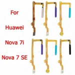 Finger Print Scanner Touch Menu Flex Cable Home Button Fingerprint Sensor For (New)