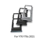 Vivo Y76 Y76s 2021 SIM Card Tray Slot Holder Adapter Socket Repair Parts Bangladesh (New)