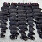 Loose Deep Wave Bundles Hair Weave Bundle 100% Human Hair Extensions Natural Color Brazilian Hair Bundles Extensions 100g/Bundle (New)