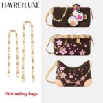 Decorative chain shoulder strap for womens bag fashion not easy to scratch and fade bag accessories (New)