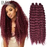 Ariel Deep Water Twist Crochet Curly Hair 22 Inch Ocean Wave Crochet Hair Synthetic Deep Curly Crochet Hair Extensions For Women (New)