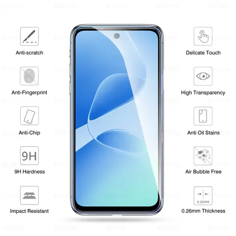 S5f59437f7d044538a5d0ab35502c7868v_480x480q75 5-1Pcs Infinix Hot 60 Pro 60 i 4G Screen Glass Protector Film InfinixHot60 5G Hot 60i 60Pro 60i Hot60Pro Tempered Glass Case (New) - Image 1