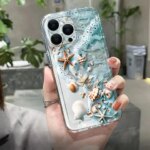 Beach Shell Pattern Phone Case Samsung Galaxy A35 A55 S20 S21 S22 S23 S24 S25 S26 Plus FE Ultra 5G Soft Silicone Clear Cover (New)