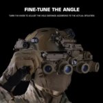GPNVG 18 Night Vision Goggle Black Thermal Fusion Version Tactical Helmet Accessories NVG DUMMY Model Airsoft Helmet Decorative (New)
