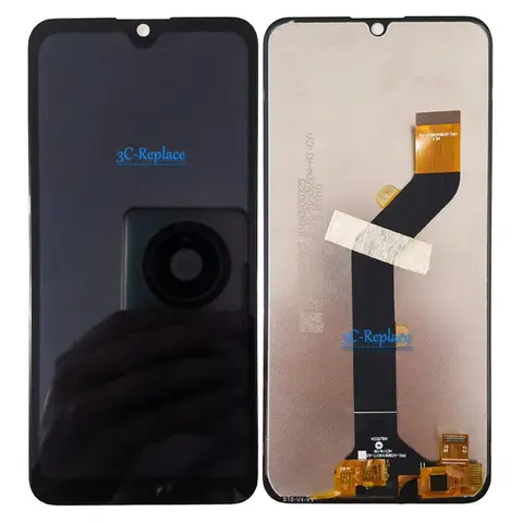 S6071ebaafb5a456da7021c1e5d64a151W_480x480q75 Black 610 inch Itel S15 W6002 Itel S15 PRO LCD Display Touch Screen Digitizer Assembly Replacement parts With Frame (New) - Image 1