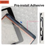 1pcs Ipad 2019 2020 102 Touch Screen 7th 8th Generation A2197 A2198 A2200 A2270 A2429 Digitizer Screen Replacement+Glue (New)
