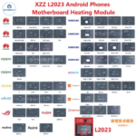 XZZ L2023 Android Phones Motherboard Heating Module Reballing Platform For SAM HW Honor Xiaomi Nubia OnePlus Realme Heating Mold (New)