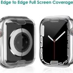 Cover Apple Watch Case 44mm 40mm 45mm 41mm 42mm 38mm TPU Bumper Screen Protector iWatch series 6 5 4 SE 7 8 Apple watch 9 (New)