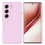 Camon 40 Pro 5G Touch Skin Rubber CaseRugger Armor Smooth Silicone Case With Microfiber Lining Tecno Camon 40 Pro 4G (New)