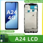 OLED Samsung Galaxy A24 LCD SM-A245M M-A245N Display Touch Screen Digitizer Samsung A245 Display SM-A245F TFT Replace (New)