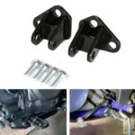 2(50mm) Footrest Footpeg Lowering Mounts Kit For Suzuki DR650 DR650S DR650SE 1996-2023 (New)