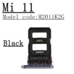 Phone SD Chip Tray Holder For Xiaomi Mi 11 Ultra 11 Pro SIM Card Tray Slot Holder Adapter Socket Repair Parts (New)