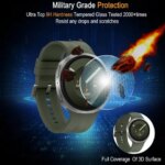 Glass Protective Film Samsung Galaxy 9 44mm 40mm Ultra 2 ，Screen Protector，HD Clear Anti-Scratch Watch Protective Film -4pcs (New)