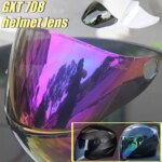GXT708 Lens Multicolor Motorcycle Helmet Lens 708 Helmet Special Lens Accessories (New)