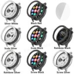 Metal Bezel Ring For Xiaomi Watch S4 S3 Protector with Film Watch Case Cover For Watch Bezel Shell S3 eSIM S4 eSIM Accessories (New)