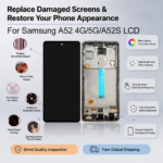 65 OLED Samsung Galaxy A52 LCD 4G A52S Display Touch Screen 5G SM-A528B Digitizer Assembly SM-A525F TFT Replace Parts (New)