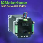 MKS SERVO57D Servo Motor CAN RS485 Close-Loop Controller Nema 23 Closed Loop Servomotor for PLC 3D Printer CNC Router Robot Arm (New)