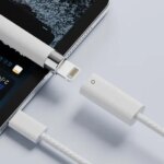 1M USB Type-C Male To Female Charging Cable Bluetooth for Apple Pencil 1st Generation Ipad PC Tablet Pen Power Supply Only (New)