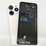 Middle Frame Front Bezel Tecno Spark 10 Pro KI7 Glass Battery Cover Back Panel Rear Case With Adhesive (New)
