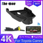 For Toyota Camry 2025 2026 Front and Rear UHD 4K Dash Cam for Car Camera Recorder Dashcam WIFI Car Dvr Recording Devices (New)